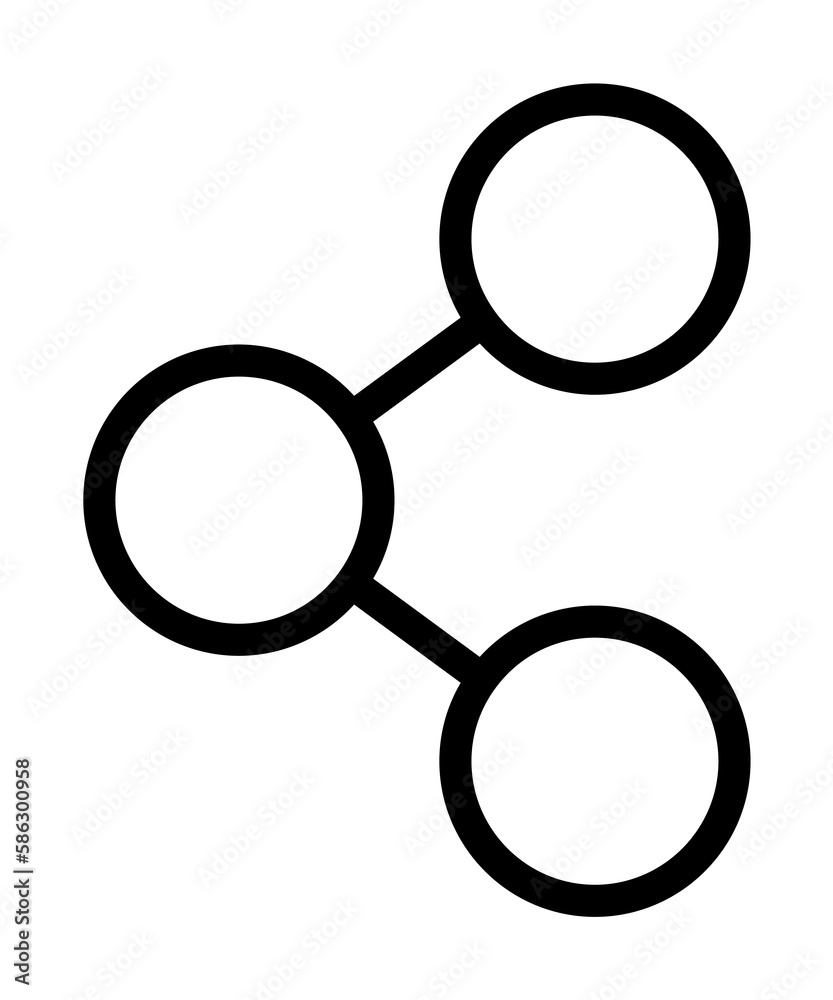 Aufkleber sign of distribution icon. element of navigation for mobile concept and web apps. thin line sign of 