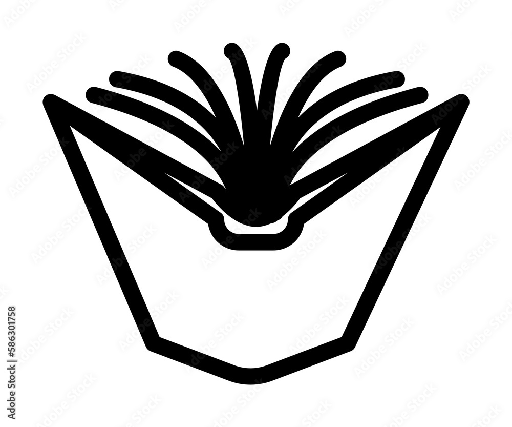 Poster open book icon. element of science icon for mobile concept and web apps. thin line open book icon ca
