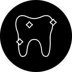 Teeth Line Inverted Icon
