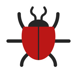 beetle icon. Element of cyber security icon for mobile concept and web apps. Colored beetle icon can be used for web and mobile