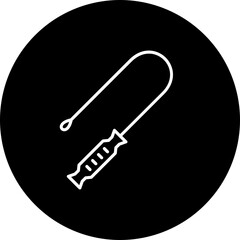 Long Reach Tool Line Inverted Icon