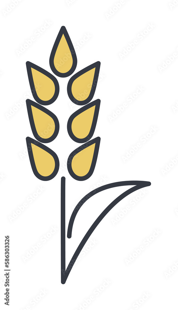 Poster ear icon. element of web icon with one color for mobile concept and web apps. thin line ear icon can