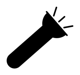 lamp icon. Element of web icon with one color for mobile concept and web apps. Isolated lamp icon can be used for web and mobile