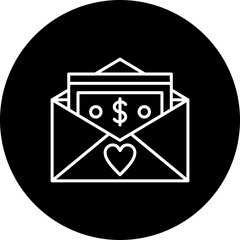 Money Line Inverted Icon