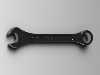 Metric Combination Spanner 16 mm 3D Rendering