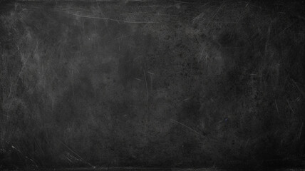 Grunge black chalkboard textured background