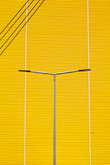 Minimalist cityscape view