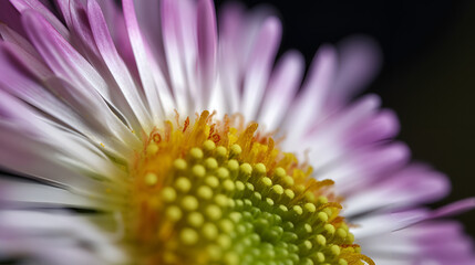 Fototapeta premium close up of pink daisy