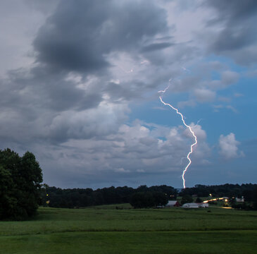 Heat lightning