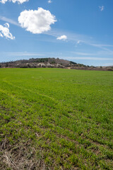 Spring landscape of Lyulin Mountain, Bulgaria