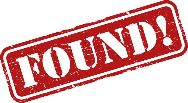 Found grunge rubber stamp