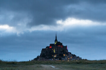 Kloster Mount Saint Michel an der Atlantikküste der Bretagne Frankreich