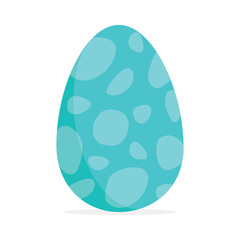 Easter egg. Vector Illustration . 