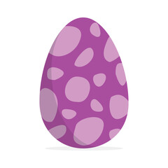 Easter egg. Vector Illustration . 