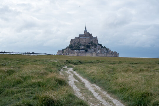 Kloster Mount Saint Michel an der Atlantikküste der Bretagne Frankreich