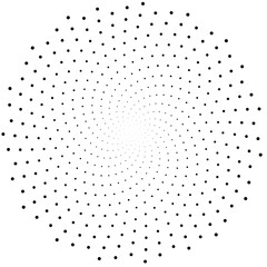 Fibonacci spiral patterns in vector. Mathematical morphology - visualization of phyllotaxis spiral types - code of nature - vector concept of mathematical function Cyanotype