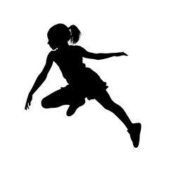 Fototapeta na wymiar silhouette, woman, sport, dancer, dance, runner, vector, athlete, illustration, black, body, ballet, people, running, jump, fitness, art, run, beauty, exercise, action, athletic, person, dancing, 
