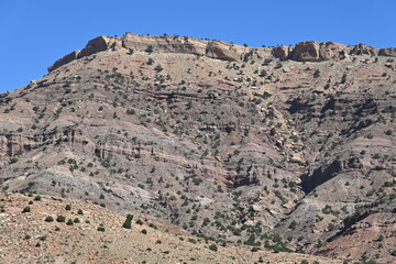 Atlas Mountains, Morocco, Africa, landscape, mountain, nature, desert, clouds, travel, rock, valley, 