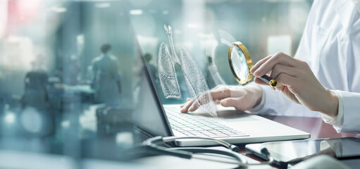 Concepts studies and treatment of the patient lungs .