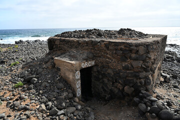 world war 2 German bunker, coastal defence, Fuerteventura