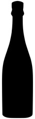 bottle silhouette icon