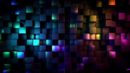 Abstract colorful background Generative AI
