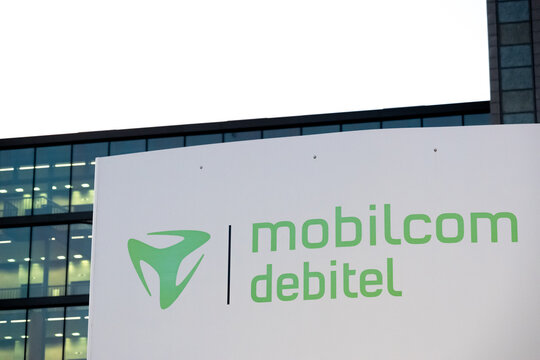 Logo of mobilcom debitel in Stuttgart