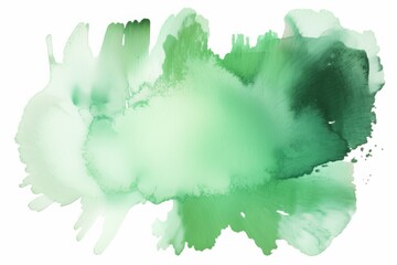 Hand painted pastel color watercolor ink blot background