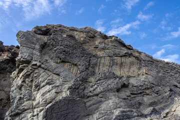 Pena Horadada beach with giant rocks, Fuerteventura