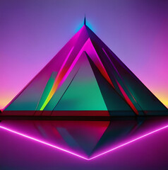 Synthwave Pyramid