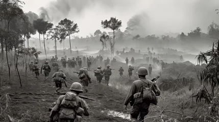 Fotobehang guerra de vietnam © daniel