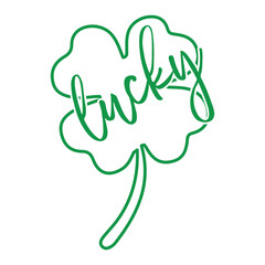 Lucky svg design