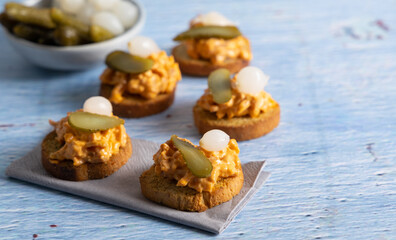 Homemade vegan spread.