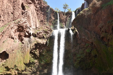 Uzud waterfalls, Morocco, Marrakech, Africa,