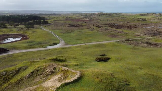 Dunes de Biville Natural Reserve and Heritage Site in France Normandy