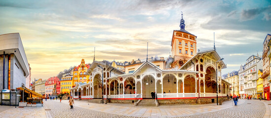 Altstadt, Karlsbad, Tschechien 