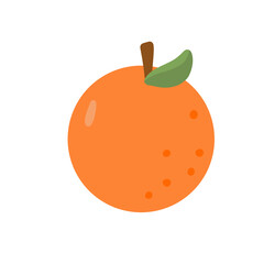 Orange cartoon
