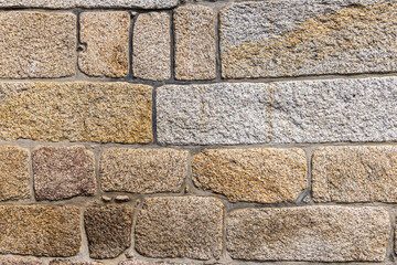 Stone wall in the village of Soajo.