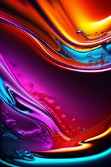 colorful luxury abstract liquid art suitable for webpage and design needs