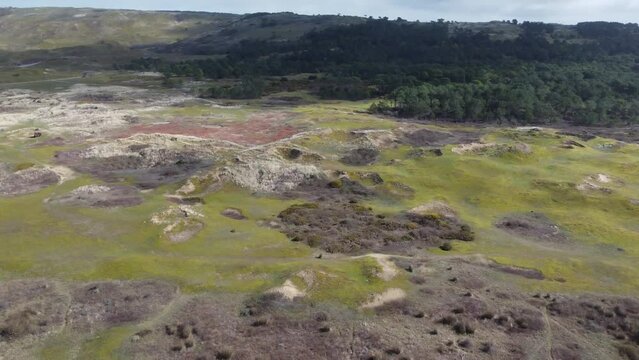 Dunes de Biville Natural Reserve and Heritage Site in France Normandy