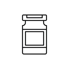 drug icon. outline icon