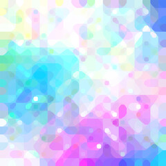 Colorful abstract background, pink, blue, yellow, purple, turquoise tones