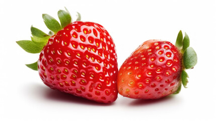 Ripe fresh red strawberry's