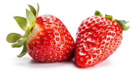 Ripe fresh red strawberry's