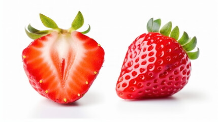 Ripe fresh red strawberry's