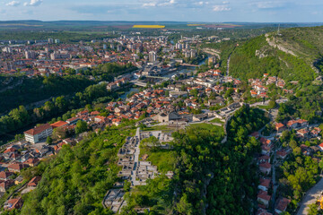 Panorama view of the bulgarian city lovech