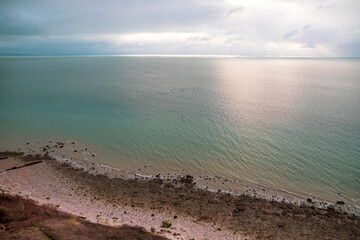 vue panoramique sur l'océan