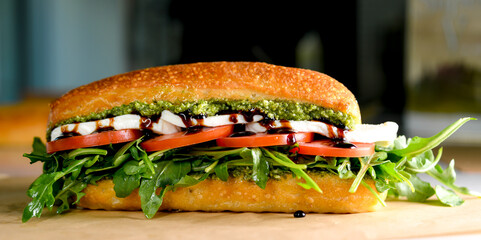 Italian Caprese Sandwich
