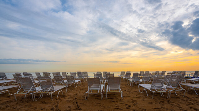 Beach Chairs at North Ave Beach