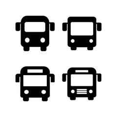 Bus icon vector illustration. bus sign and symbol. transport symbol